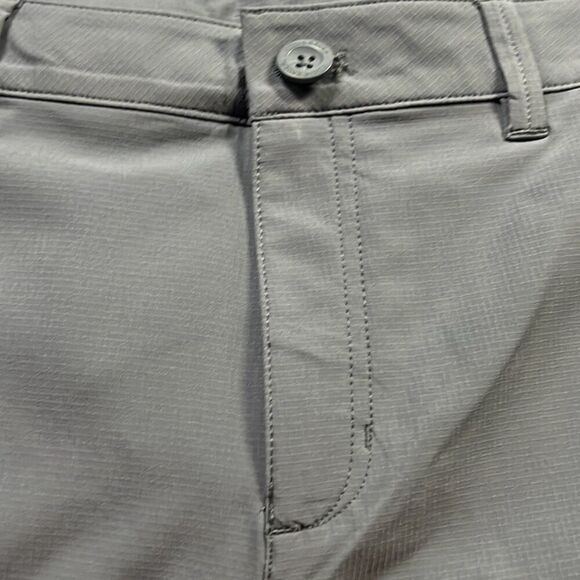 EDDIE BAUER Ripstop Capri Pants Size 14 Ladies’ Women’s Gray NWT Pockets Stretch - Picture 14 of 16